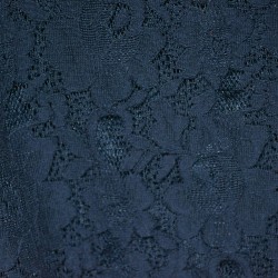 Spitzenstoff, marineblau